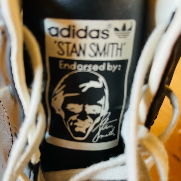 Adidas Stan Smith black wedge size 9 - Picture 6 of 7